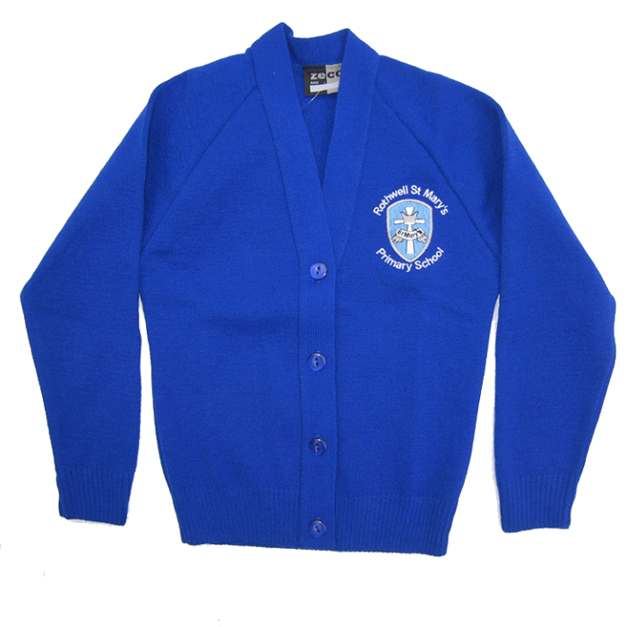 rothwell-st-marys-blue-cardigan